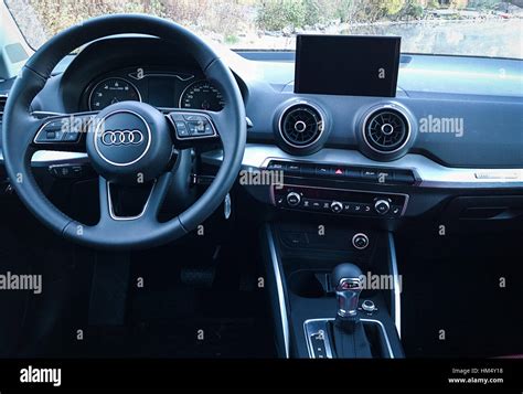 Audi Q2 interior Stock Photo - Alamy