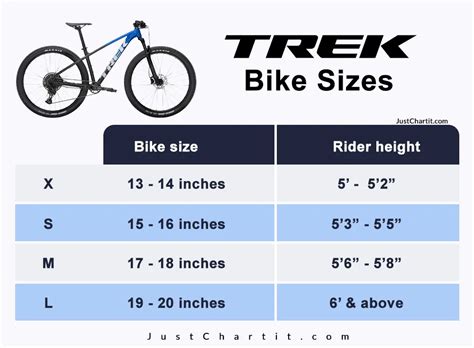 trek bike size chart cm Trek bike size chart cm