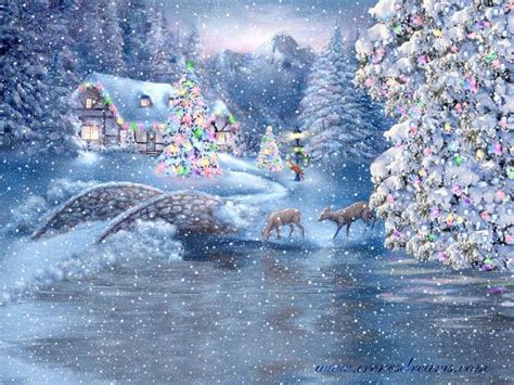 Beautiful Christmas Angels Desktop Wallpaper - WallpaperSafari