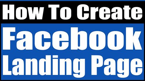 How to Create a Landing Page for Facebook? • Konstruweb.com