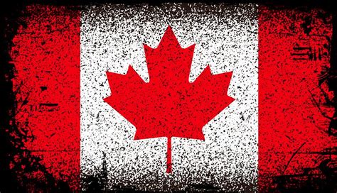 canada Grunge flag 597649 Vector Art at Vecteezy