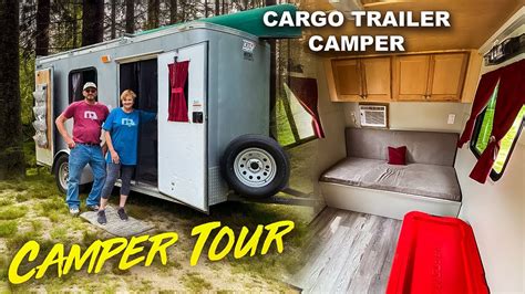 6×12 Cargo Trailer Toy Hauler Conversion | Wow Blog