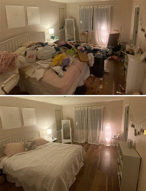 People Share 40 Before And After Pics Of Them Cleaning Up | Clean room ...