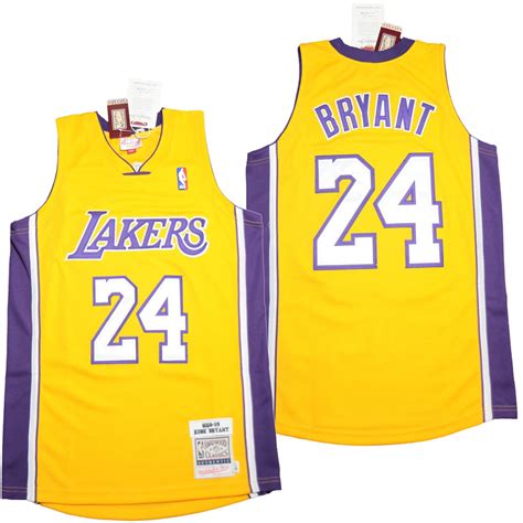 NBA Retro Jersey Kobe Bryant #24 LA LAKERS 2008-09 – Koszulki NBA ...