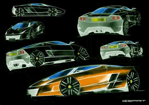 Lotus Esprit Concept by Neil White at Coroflot.com