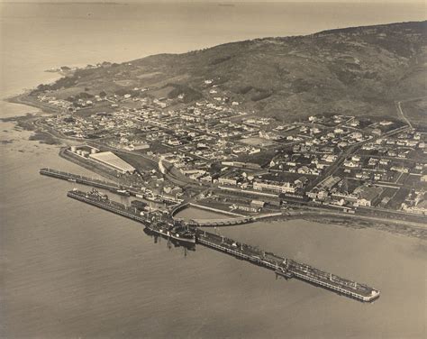 Aerial View of Bluff Harbour | Invercargill Archives