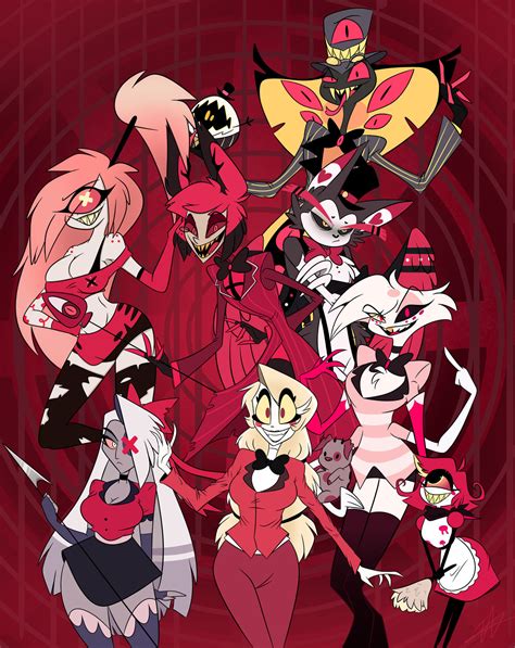 Hazbin Hotel Characters by Jayyn0 on DeviantArt