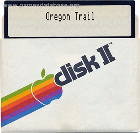 Oregon Trail - Apple II - Artwork - Disc