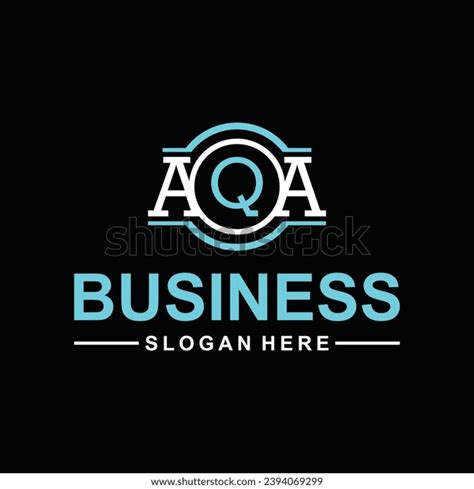 Modern Letter Aqa Linked Logo Vector Stock Vector (Royalty Free ...