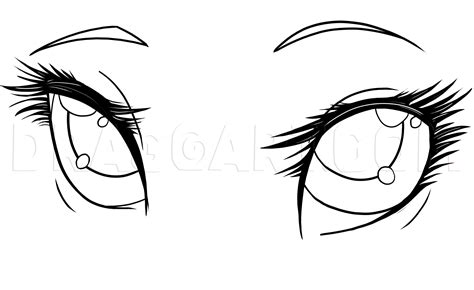 How To Draw Anime Eyes, Step by Step, Drawing Guide, by NeekoNoir ...