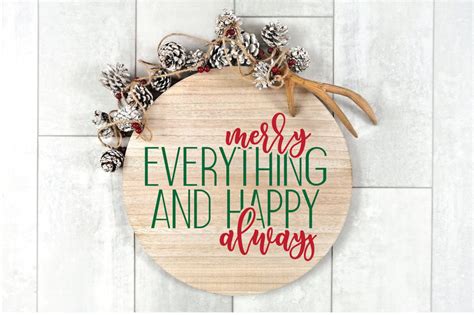 Round Christmas Signs SVG Bundle - Christmas SVG Bundle - So Fontsy