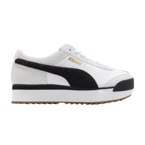 PUMA Roma Amor Heritage 'White Black' - 370947-01 | Solesense