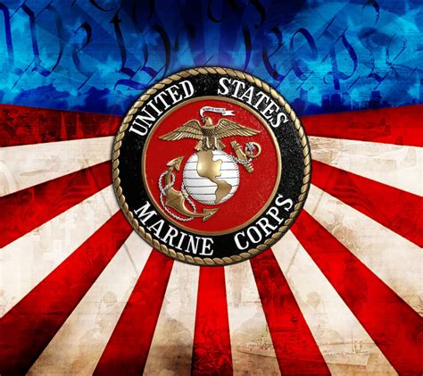 US Marine Corps Logo Wallpaper - WallpaperSafari