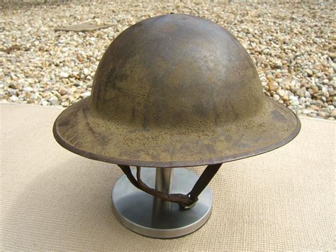 WW1 Mark 1 British Brodie Helmet - Complete- World War One British ...