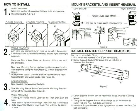 How To Install Mini Blinds Step by Step Instructions