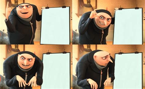 Gru Meme Template - Meme Templates Download