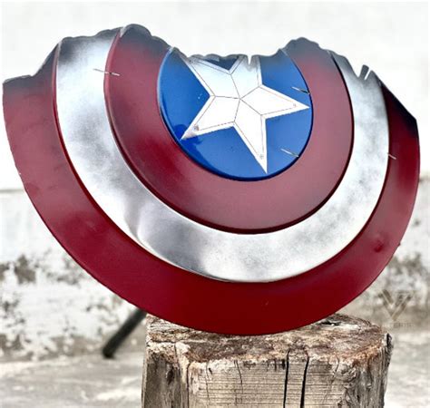 Captain America Broken Shield Replica Shield for Cosplay and Roleplay ...