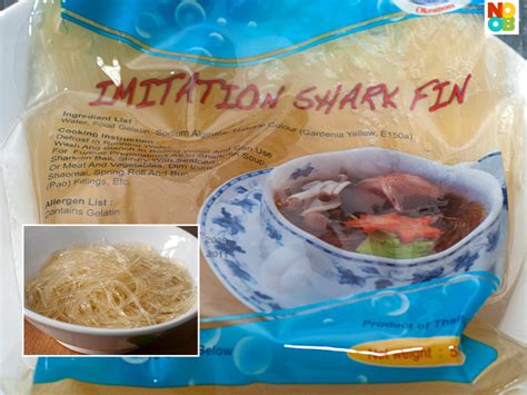 Imitation Shark Fin Soup Recipe (Fake Fin Soup) 碗仔翅