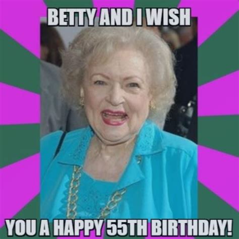 30+ Funny 55th Birthday Memes Images for Download