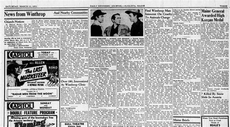 March 22, 1952: Winthrop man innocent on charge of cruelty to animals ...