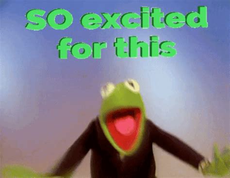 Excited Kermit GIFs - Find & Share on GIPHY