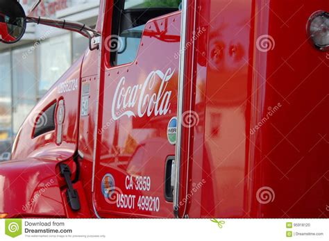 Truck Coca Cola Editorial Image | CartoonDealer.com #95918120