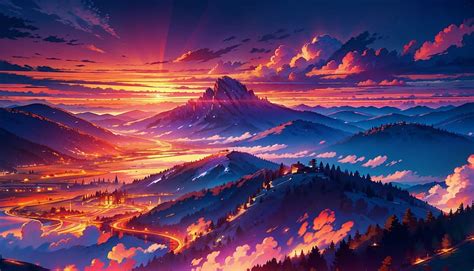 Shining Landscape AI Art, HD wallpaper | Peakpx