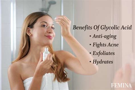 14 Benefits Glycolic Acid for Skin and How to Use It | Femina.in