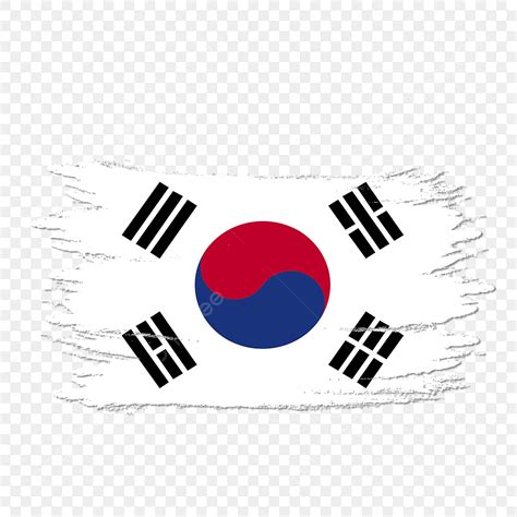 Korea Flag PNG, Vector, PSD, and Clipart With Transparent Background ...