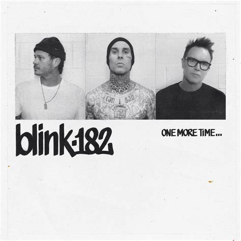 blink-182 share another single & album art for 'One More Time...'