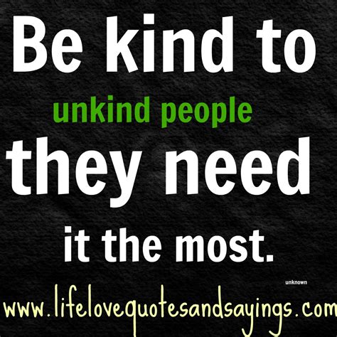 Unkind People Quotes. QuotesGram