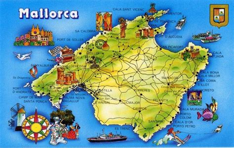 Mapa Mallorky - Mapa