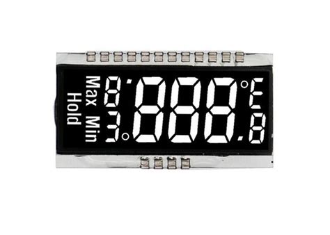 Monochrome Liquid Crystal Display Panel , Wide Viewing Angle Lcd ...