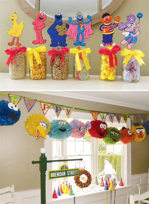 DIY Sesame Street Carnival Party Games // Hostess with the Mostess®