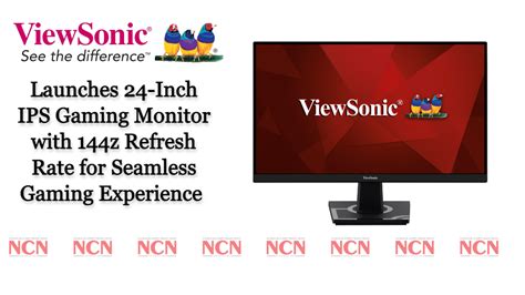 ViewSonic Launches 24-Inch IPS Gaming Monitor with 144z Refresh Rate ...