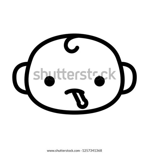 Vector Cartoon Cute Emoji Character Thermometer Stock Vector (Royalty ...