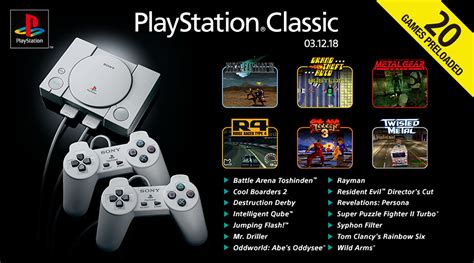 PlayStation Classic: Full List and Trailer | ResetEra