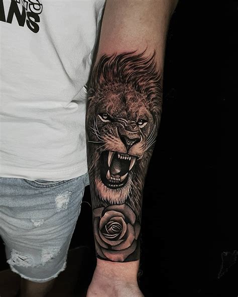 Roaring Lion Tattoo