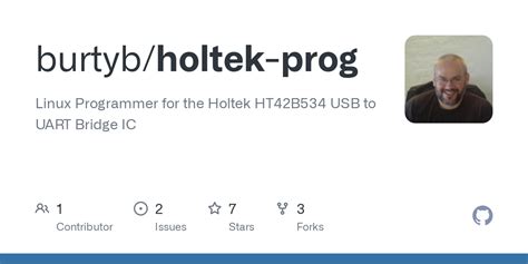 GitHub - burtyb/holtek-prog: Linux Programmer for the Holtek HT42B534 ...