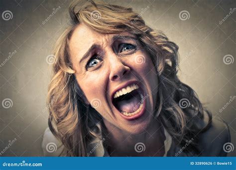 Disappointed sad woman stock photo. Image of hysterical - 32890626