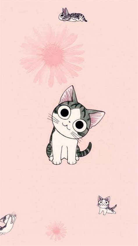 Cute Anime Cat Wallpaper (62+ images)