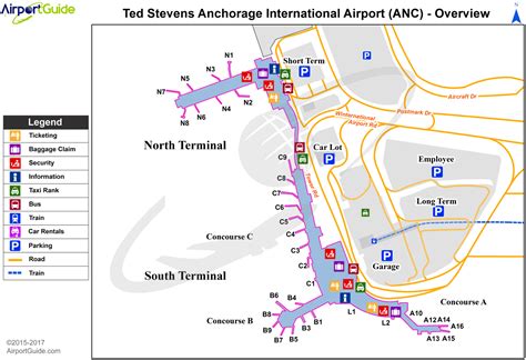 Map Of Anchorage Airport