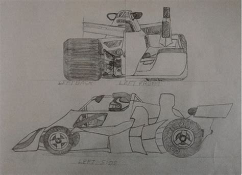 Sketching at Work: Racing Car Designer - Pencils.com