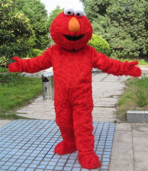 Giant Elmo Mascot Costume | Costume Party World