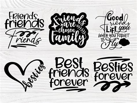 Friendship Svg Bundle Friends Svg Friend Svg Best Friend Svg Best ...