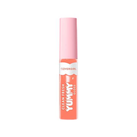 COVERGIRL Clean Fresh Yummy Lip Gloss, 550 My Main Squeeze, 0.33 fl oz ...