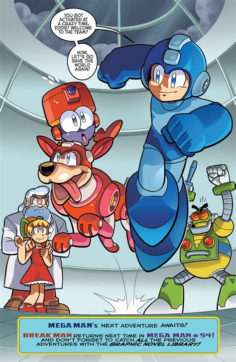 Read online Mega Man comic - Issue #53