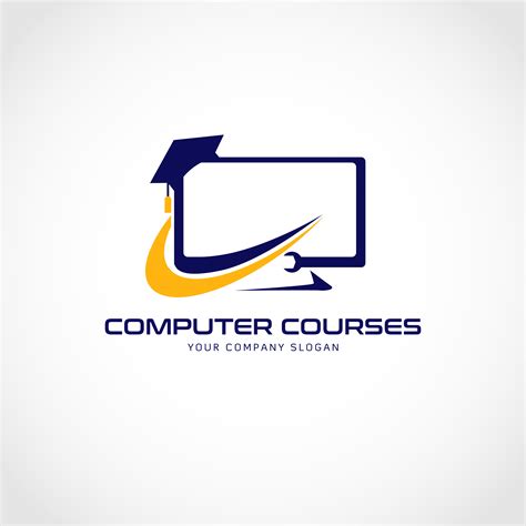 Computer Courses Logo 660676 Vector Art at Vecteezy