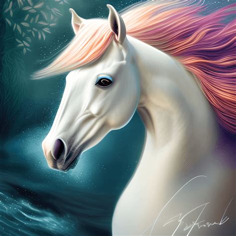 Adorable Majestic Horse Racing · Creative Fabrica