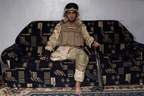 A wounded Iraqi soldier's difficult recovery - Photos - The Long War ...